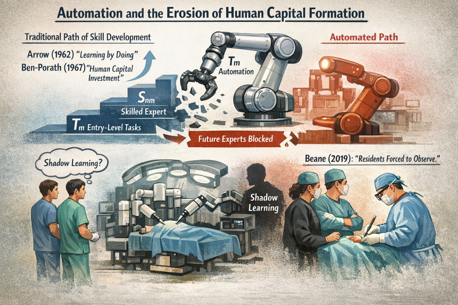 Expert training collapse